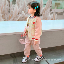 Girls' Jacket Winter New Baseball Uniform